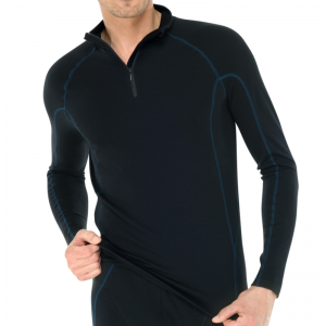 Schiesser thermisch shirt zwart