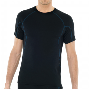 Schiesser Thermisch Shirt zwart