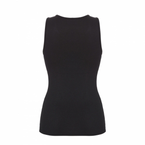 Women Thermo Basic Singlet black