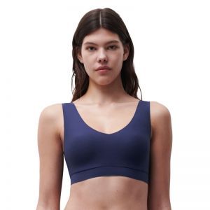 Soft Stretch Padded Top 023 Marine blue