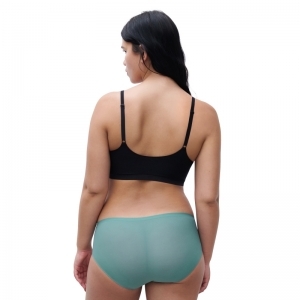 Soft Stretch Hipster 0GN Peacock Gre