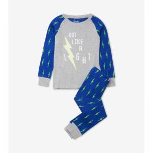 Lightning Bolts Raglan Pajama  Surf the Web