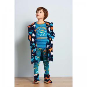 Superhero Dinos Organic Cotton Ocean Depths