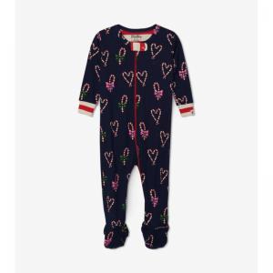 Candy Cane Hearts coverall solstice