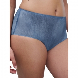 Soft Stretch Tailleslip a21 Blue denim