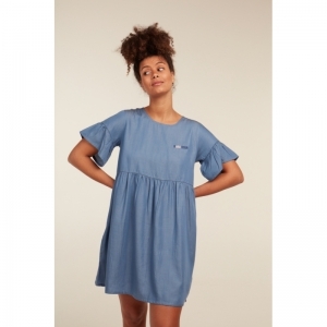 Kleedje 877 blauw