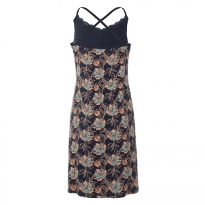 Women Slipdress navy + aop
