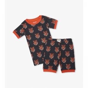 Fierce Tigers Pyjama set Charcoal gray