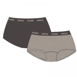 Meisjes shorty - duopack 072 duopack gri