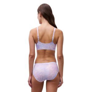 Soft Stretch Padded Bralette E42 Lilac orchi