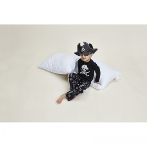 Boys pyjama set ls Black + aop