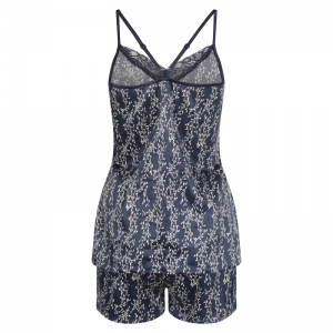 Women Shortama sleeveless Indigo