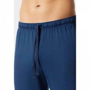 Herenpyjama, korte mouwen 800 blau