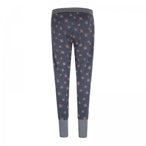 Damespyjama, lange mouwen navy