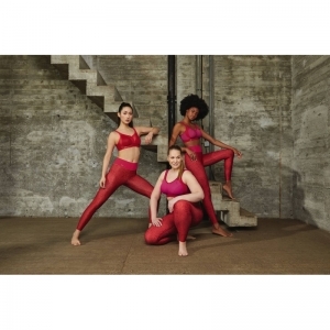 Sports Tights Massage 182 orinoco red