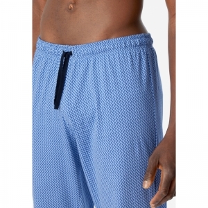 Herenpyjama, lange mouwen 833 aqua