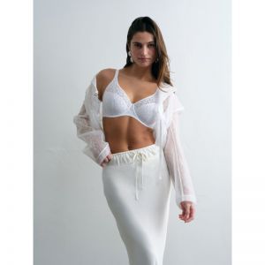 Norah Covering molded bra 010 White