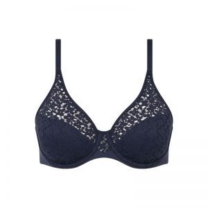 Norah Covering molded bra 023 Marine blue