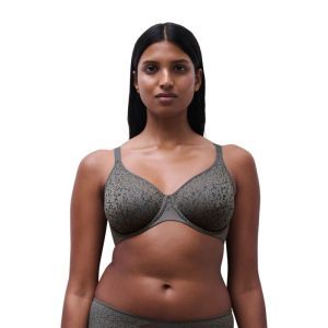 Norah Covering molded bra 09W Clay Green