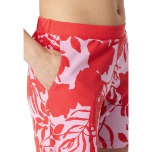 Dames pyjama, korte mouwen 500 rot