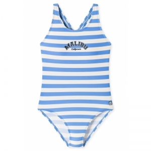 Meisjes badpak 805 hellblau
