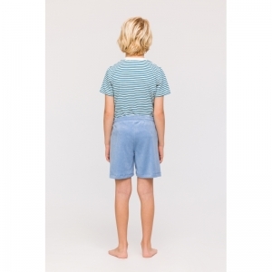 Shortje in badstof 818 blauw
