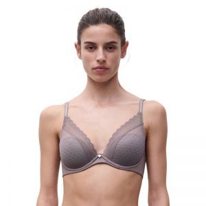 Norah Chic Plunge t-shirt beha 0OV Bronzed Tau