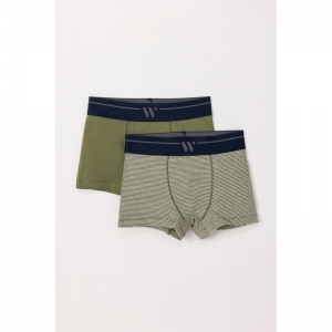 Jongens boxershorts, 2-pack 059 set kakigro