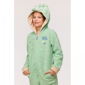 Onesie in teddy 020 dino