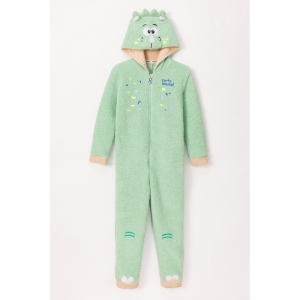 Onesie in teddy 020 dino