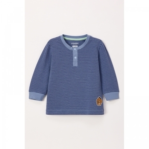 Baby jongenspyjama, lange mouw 904 blauwe stre