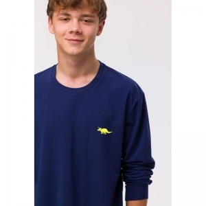 Jongenspyjama, lange mouwen 889 blauw