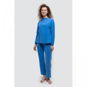 Homewear set: sweater en broek 877 hemels blau