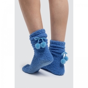 Slaapsokken 877 hemels blau