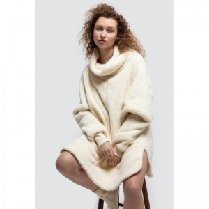 Poncho - Oversized sweater 135 gebroken wi