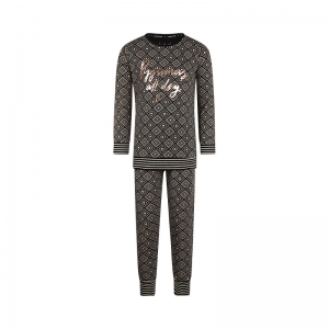 Girls lounge set Black