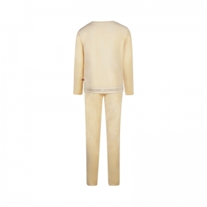 Women velours set Off white