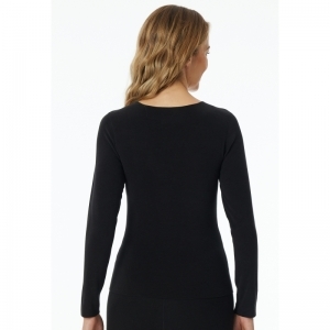 Shirt met lange mouwen thermo 000 zwart