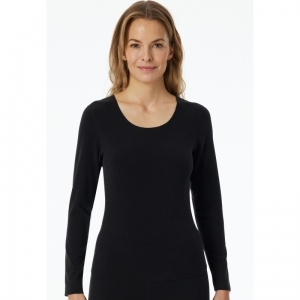 Shirt met lange mouwen thermo 000 zwart
