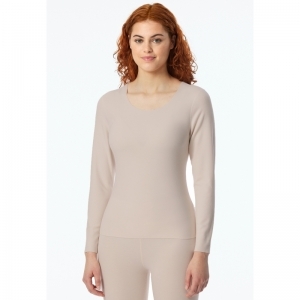 Shirt met lange mouwen thermo 410 sand