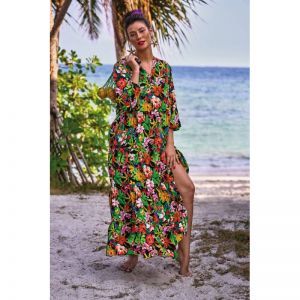 Strandjurk Aymee 001 zwart