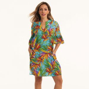 Strandkleedje Loja 303 turquoise