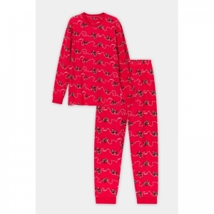 Pyjama, lange mouwen 954 kerst tecke
