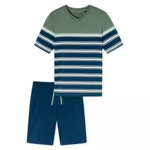 Herenpyjama korte mouwen 701 khaki