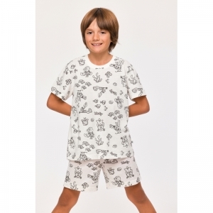 Unisex Color me pyjama 968 krab color