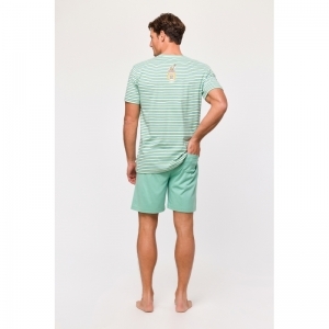 Herenpyjama, korte mouwen 924 multicolor