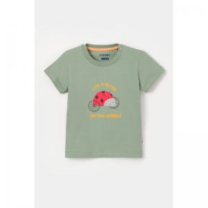 Baby jongenspyjama, korte mouw 751 groen