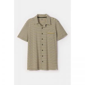 Herenpyjama korte mouwen 927 beige stree