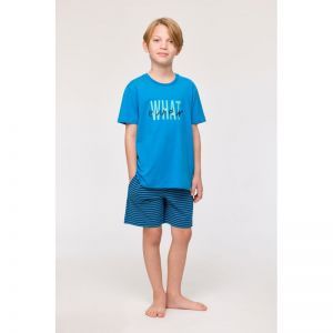Jongenspyjama, korte mouwen 845 blauw