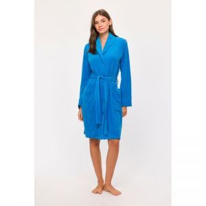 Dames badjas 845 blauw